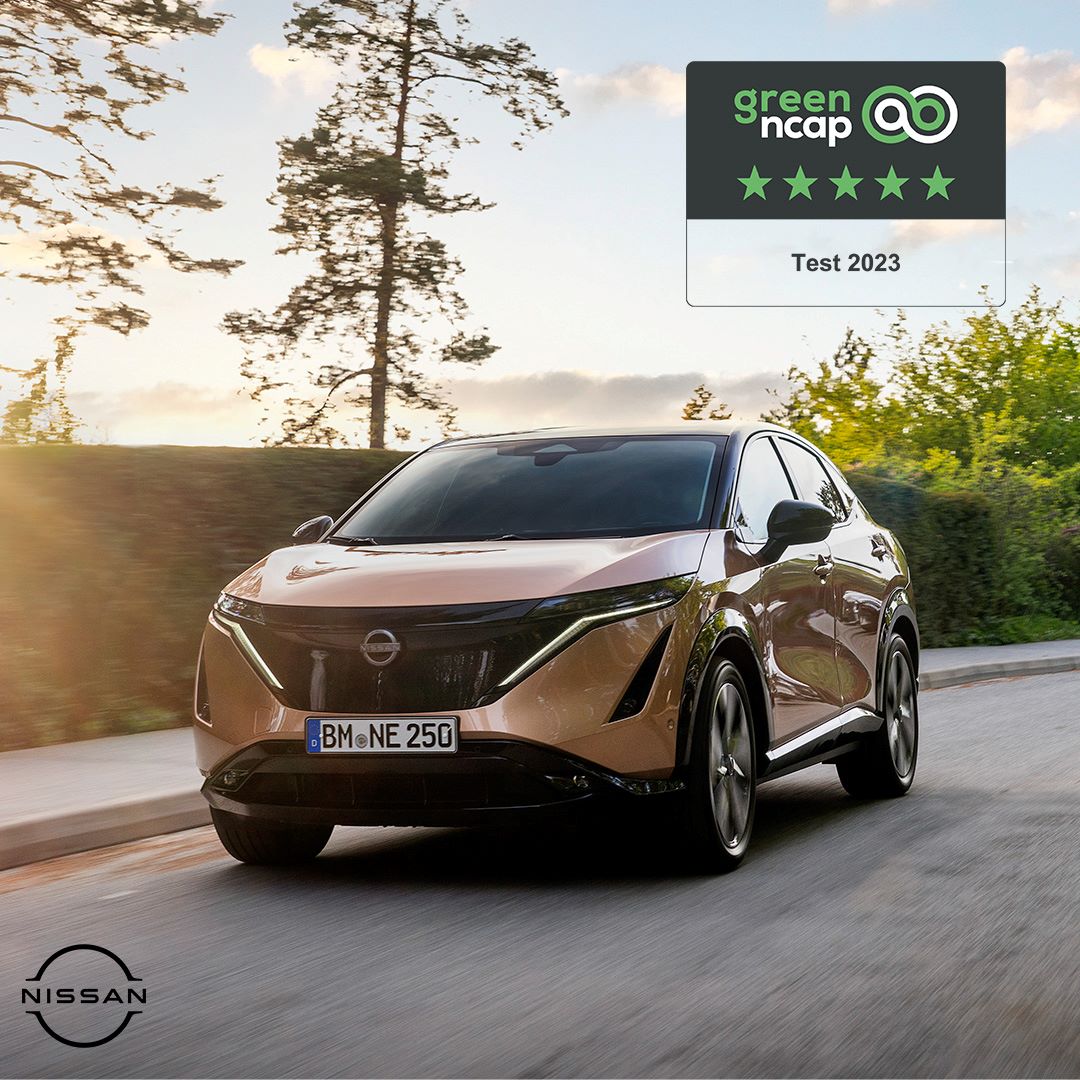 Nissan Ariya – Με πέντε αστέρια στο Green NCAP