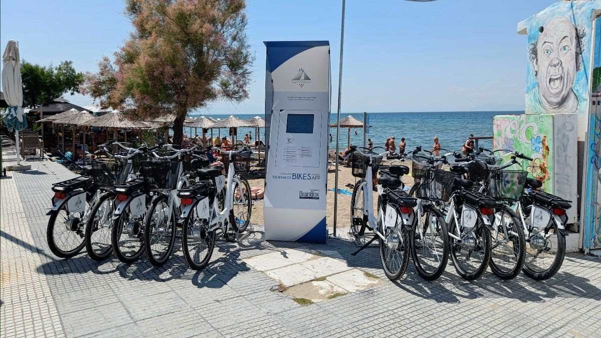 Brainbox – Έναρξη συστήματος κοινοχρήστων ηλεκτρικών ποδηλάτων Δήμου Θερμαϊκού